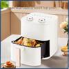 Stor kapacitet Multifunktionell Glas Airfryer med Cool-touch-vred—Perfekt för Pommes Frites och Mer!