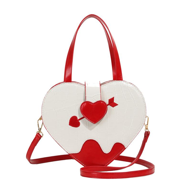 

Bags This year, popular bags 2025 new Mori sweet girl single shoulder Xiaohongshu same messenger love bag бежевий