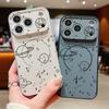 Case For iPhone 17 Pro Max Line Stars Planet Pattern Magnetic For Magsafe Hybrid Slim Matte Cover For iPhone 16 15 14 13 Pro Max