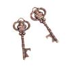 Kerstman Retro Sleutel Flesopener - Vintage Metalen Bier Sleutelhanger