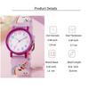 Adorable Candy Unicorn Kids' Watch with Colorful Dial, Ideal for Daily School Use, Birthday and Christmas Gifts