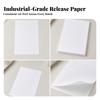 Easy Peel-off Release Paper Sheet Heat-Resistant Single-Sided