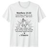 And All Things Whatever You T-Shirt Bible Verses Birthday Gift For Him And Her