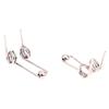 4Pcs High Quality Wire Curling Iron Replacement Double Return Torsion Spring Accessories