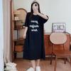 Maternity Summer Dress Short-sleeved T-shirt Skirt Children's Fashion 2025 New Loose Plus Size Long Dress Casual Summer Dress