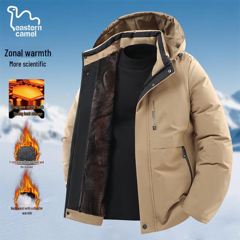 

EASTERN CAMEL Мужская зимняя уличная куртка с подкладкой 4XL