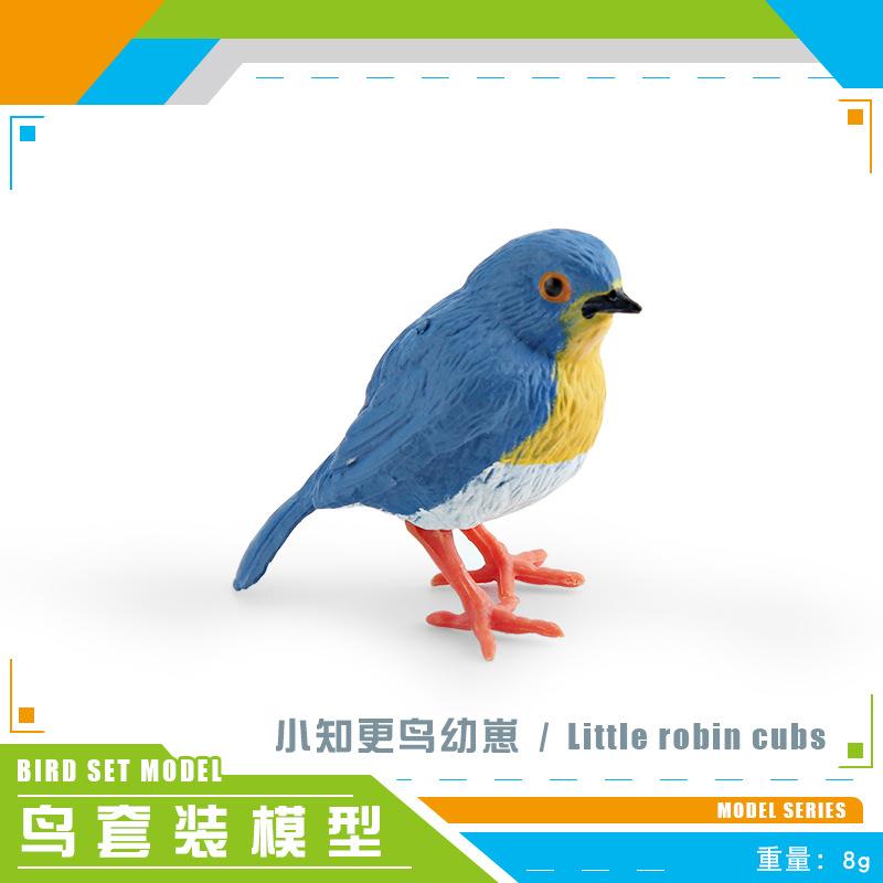 Simulated Birds Birds Animals Hummingbirds Roadrunner Mockingbirds Model Static Ornament Toys