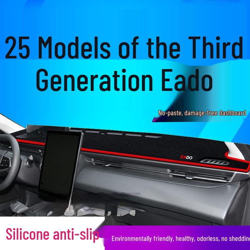 

2025 Changan Eado Third Gen Sunshade Pad: Fits 25 Models, Anti-Slip, Sun Protection for Front Dashboard