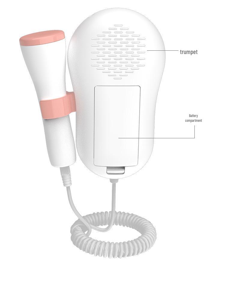 Portable Fetal Doppler Heartbeat Monitor for Pregnant Women