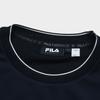 Fila Emerald Fashion Casual Pullover Long Sleeve Sweatshirt Women Sweatshirt Midnight-Blue F11W524201F-NV