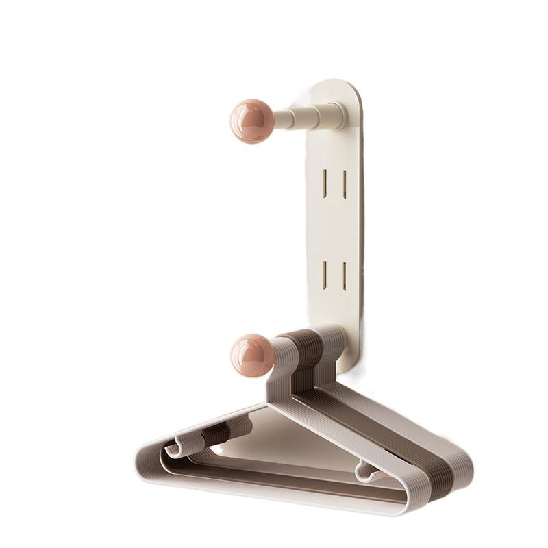 

Cute Wall Hook Perforation-free Clothing Shelf Wall Hanging Shelf Door Coat Hook Balcony style 2