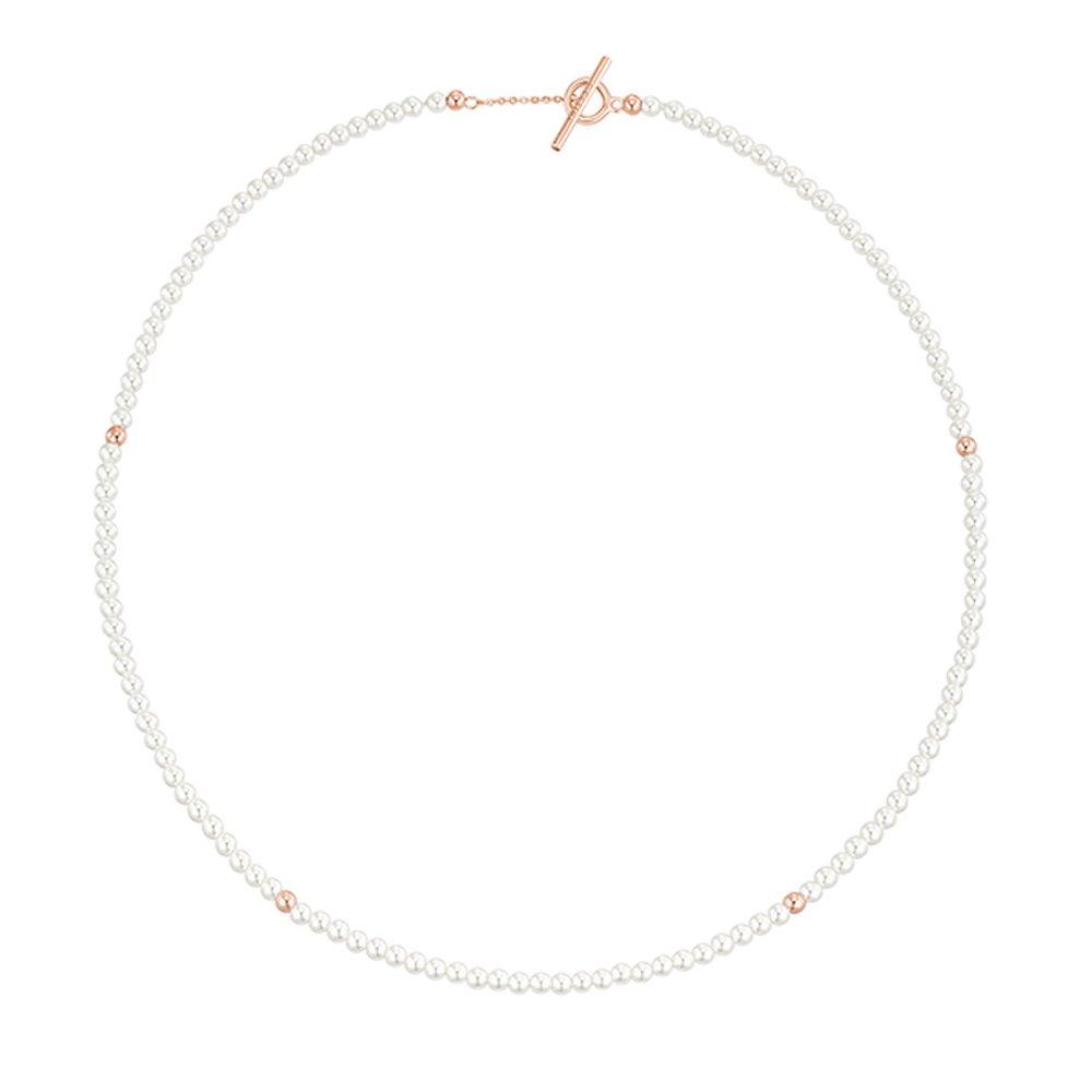 Mariel Pearl Bead Necklace (Jjljni3Bf342Sr420)