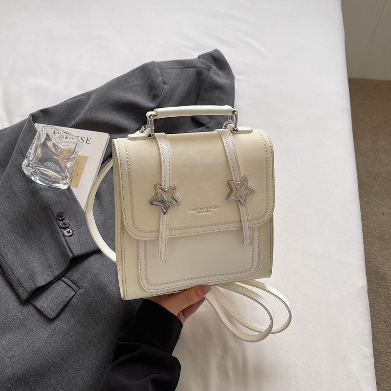Schoolbag High Value Personality Foreign Texture Hand Bag 1011 Summer New Backpack Trend Korean Version Fashion Backpack