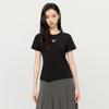 Fashionable and simple round neck letter printed short sleeved T-shirt
