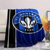 1Pc CF Montreal Print Flannel Blanket High Quality Warm Comfortable Cover for All Seasons Perfect for Gifts Home Decor