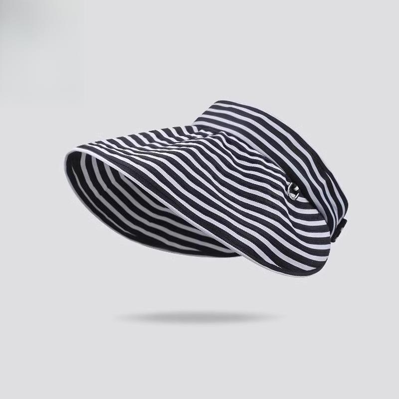 Adjustable Striped Open-Top Hat Women Outdoor casual Cycling & Sports - Summer Trendy