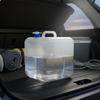 Găleată de apă pliabilă cu robinet, capacitate mare, pungă pliabilă, depozitare lichide pentru camperi,