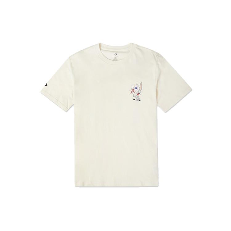 Converse x Bugs Bunny Graphic T-Shirt Asia Sizing White Men s 10021413-A01 M