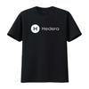 T-shirt con Logo Hedera Hashgraph a Tema Moneta per Fan HBAR vintage Lavata Traspirante Casual uomo Unisex abbigliamento designer grafica