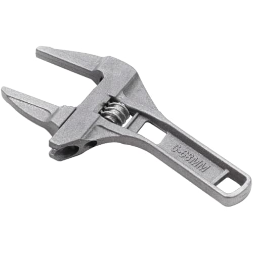 

Audio Fan Adjustable Wrench, Wide Faucet Wrench, Large Opening Pipe Wrench, Adjustable Range (6-68mm), Slim and Lightweight, 200mm x 55mm, for Water P