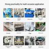 Industrial Equipment: Anti-Vibration Foot Pads for Shock Absorber, Punch Press, Water Pump, Embroidery Machine, and Fan.