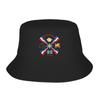 Assyrian  Bucket Hat Summer  Retro FisherUnisex Hats For Women Portable Travel Hiking Caps Hip Hop Printed Sun Hats
