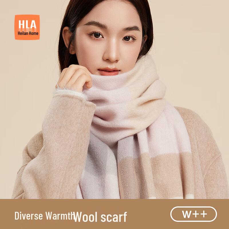 HLA Women's 2024 Autumn/Winter Pure Wool Scarf