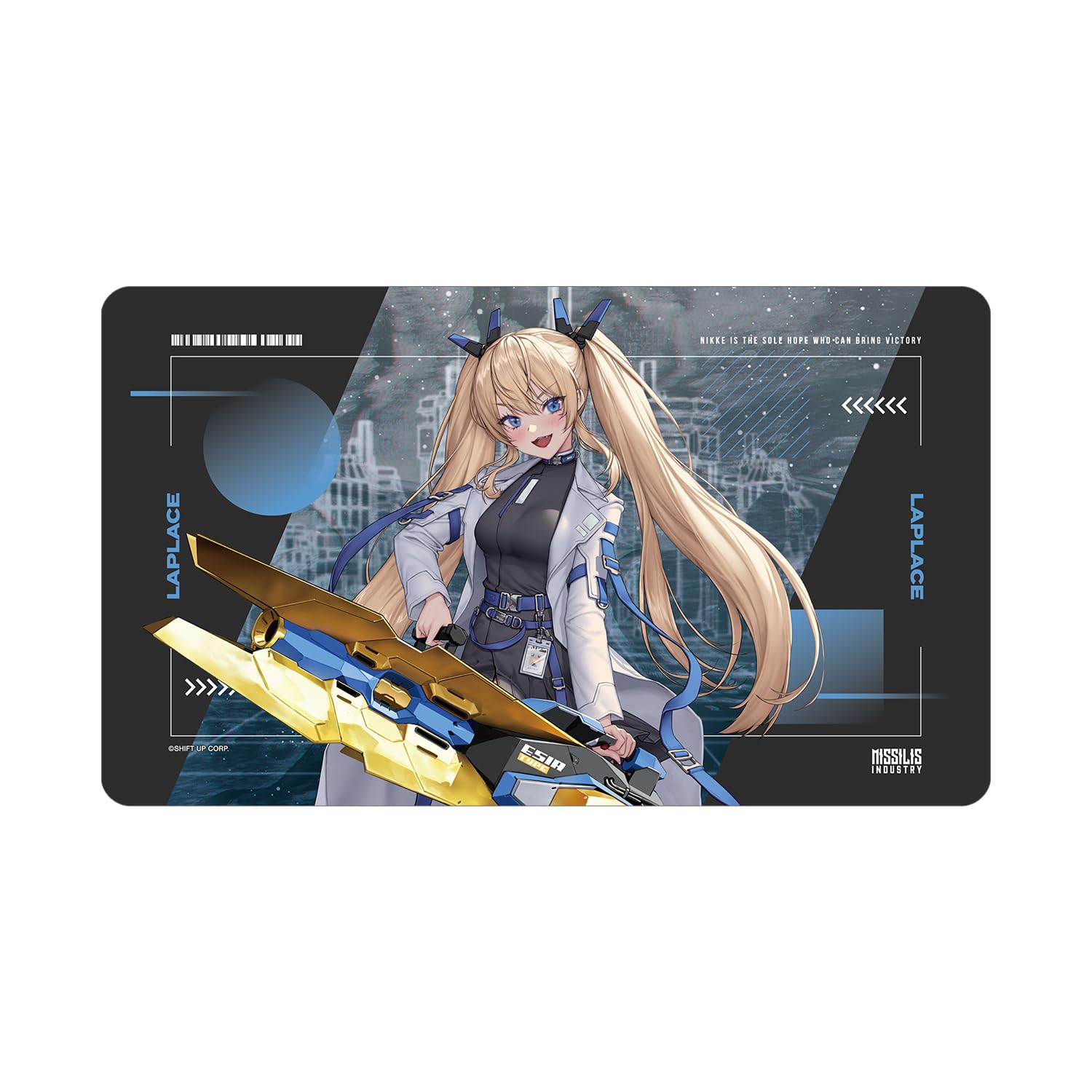 

Goddess of Victory NIKKE LOVECACAO Illustration Laplace Tactical Fashion Multi Desk Mat Ver.