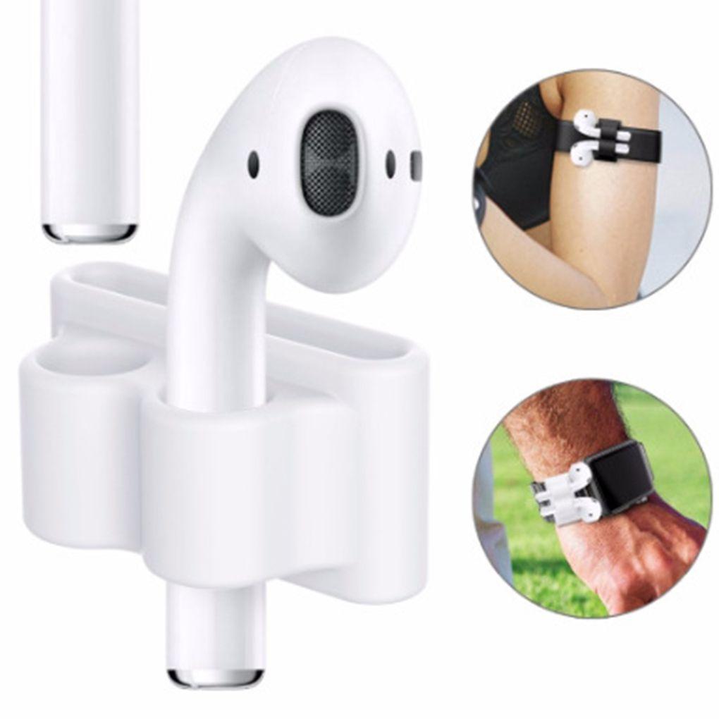 Silikonhülle Abdeckung Riemenhalter für Airpod Air Bluetooth Kopfhörer