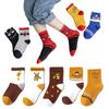 Colorful Spider-man Cotton Socks Featuring Adorable Cartoon Design For Kids