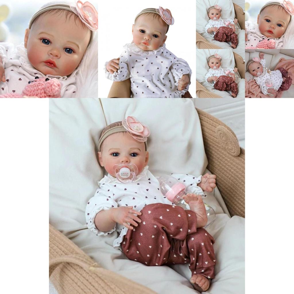 46cm Silicone Reborn Baby Doll With Lifelike Appearance For Collectors And Play