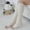 Women's leg warmers, comfortable socks in fall colors