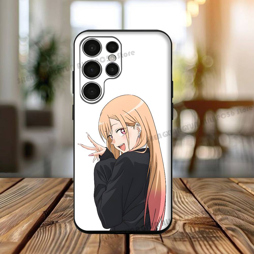 Süßes Liebe Manga Mein D-Dress Up Darling Handyhülle Für Samsung S24,25,23,22,21,20 Plus Ultra 5G Lite Stoßfeste Hülle