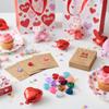 Valentine's Day Cards 24 Pack with Love Hearts,Classroom Exchange Cards for Kids,Romantic Love Notes,Cute Gift for School Party