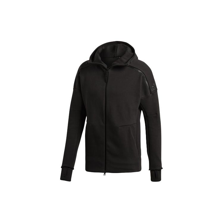 adidas Zne Hoody 2 Athleisure Casual Sports Hooded Jacket Black Men s CW6482 XXL