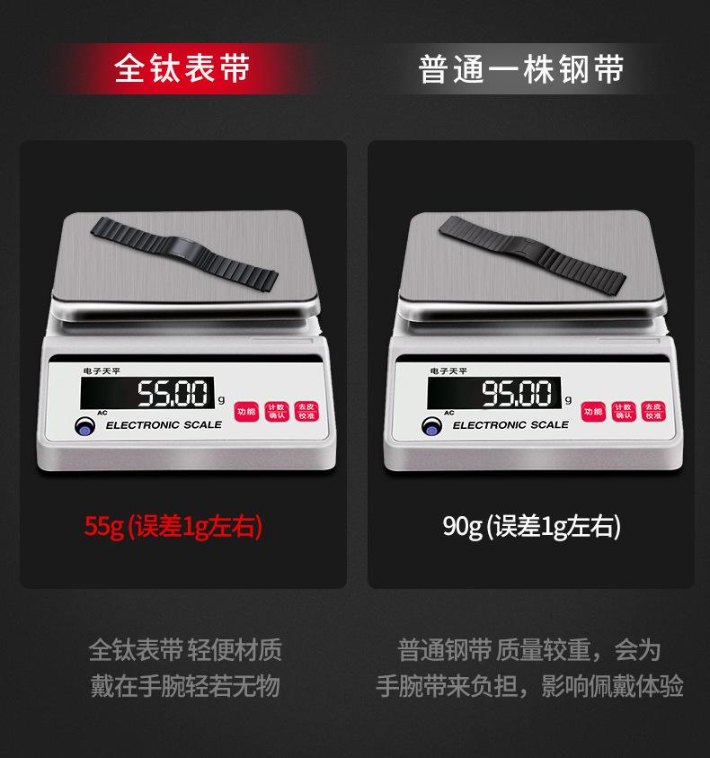 22mm Titanium Strap For Huawei Watch 6 GT4-5-6 Pro 46mm Fashion Lightweight Metal Bracelet For Amazfit GTR 4 3/Balance 2/Bip 6 5