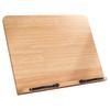 Bamboo Calligraphy & Reading Stand - Adjustable Book Support for Students & Sutra Recitation