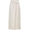 Vero Moda Chinese Button Glossy Midi Skirt