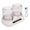 Portable Mini Washing Machine Twin Tub Underwear Washer 2L 3 Modes 1800mAh Rechargeable for Socks Small Laundry Items