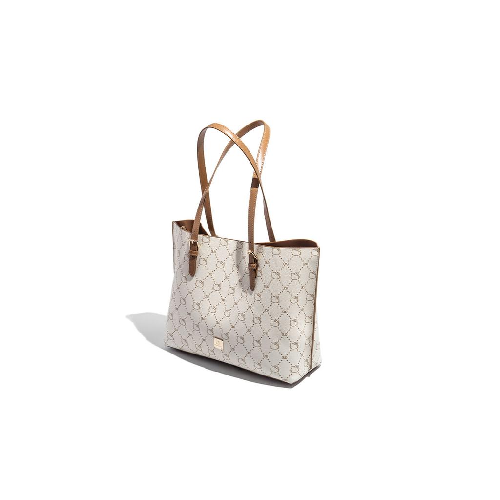 New Sanrio Hello Kitty PU Tote Bag, Shopping Bag, Shoulder Bag Regular Women's Multicolor SHHF41398