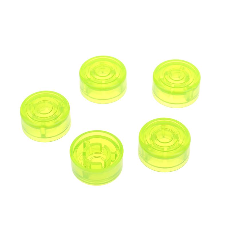 5 Pcs Guitar Effect Pedal Foot Nail Cap Parts Foot Switch Toppers Knob Plastic Bumpers Footswitch Protector Accessories