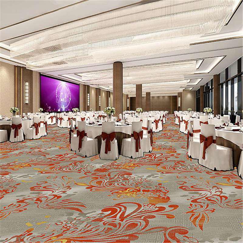 Thickened Nylon Soundproof Carpet for Hotel, Cinema, Billiard, and Club Rooms