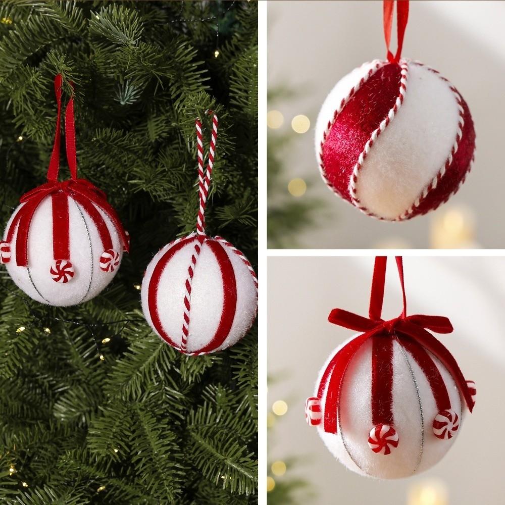 Glitter Christmas Ball decoration 8CM Christmas Spheres Decor Party Decoration