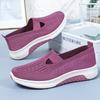 Women Shoes Spring Elderly Mom Shoes Breathable Soft Sole Slip On Casual Shoes Walking Shoes Casual Daily Comfortable Lightweight Sneakers