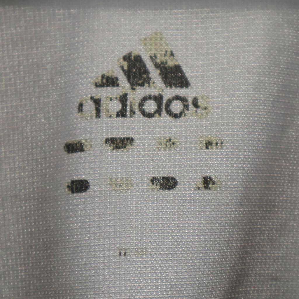 Adidas Track Jacket L Gray Jersey Men's Used