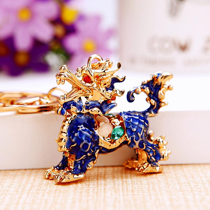 Diamond inlay, fortune bag, car keychain, women's handbag pendant, metal keychain ring, Christmas gift, Stocking stuffers, Valentine's Day gift