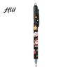 Festive Erasable Ink Pen Christmas Gel 0.5mm Retractable Pens with Eraser Tips School Office Supplies Plastic