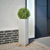 VidaXL Triangular Planter 30x26x75 Cm Galvanized Steel 851153