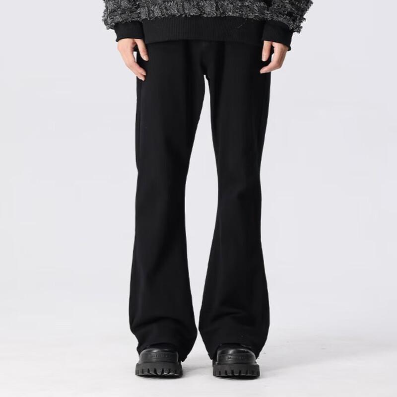 New Element Unisex Washed Stretch Straight-Leg Jeans