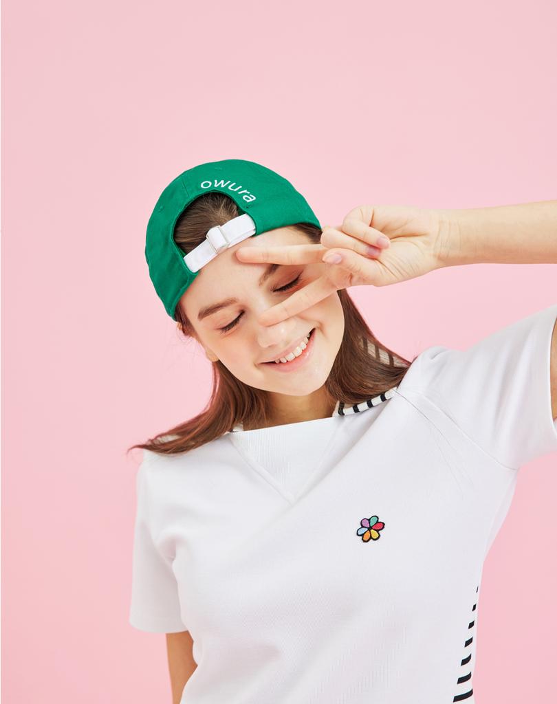OWURA Logo Ball Cap_Green